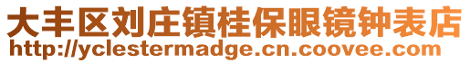 大豐區(qū)劉莊鎮(zhèn)桂保眼鏡鐘表店