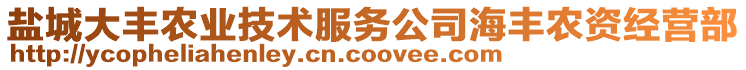 鹽城大豐農(nóng)業(yè)技術(shù)服務(wù)公司海豐農(nóng)資經(jīng)營部