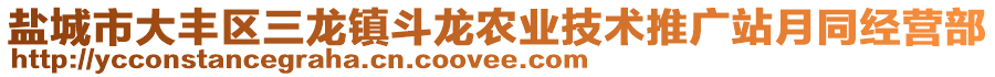 鹽城市大豐區(qū)三龍鎮(zhèn)斗龍農(nóng)業(yè)技術(shù)推廣站月同經(jīng)營部