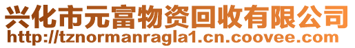 興化市元富物資回收有限公司