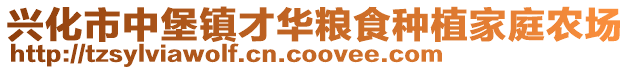 興化市中堡鎮(zhèn)才華糧食種植家庭農(nóng)場