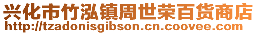 興化市竹泓鎮周世榮百貨商店