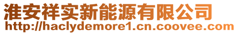 淮安祥實新能源有限公司