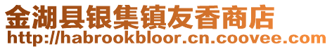 金湖縣銀集鎮(zhèn)友香商店
