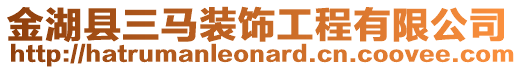 金湖縣三馬裝飾工程有限公司