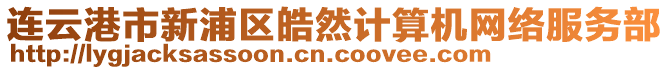 連云港市新浦區(qū)皓然計(jì)算機(jī)網(wǎng)絡(luò)服務(wù)部