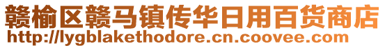 贛榆區(qū)贛馬鎮(zhèn)傳華日用百貨商店