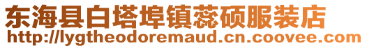 東海縣白塔埠鎮蕊碩服裝店