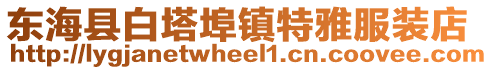 東海縣白塔埠鎮(zhèn)特雅服裝店