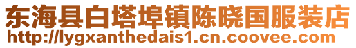 東海縣白塔埠鎮(zhèn)陳曉國服裝店
