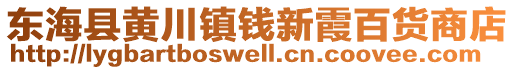 東海縣黃川鎮錢新霞百貨商店