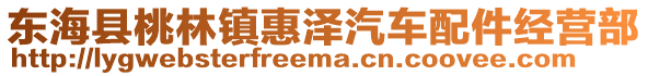 東海縣桃林鎮(zhèn)惠澤汽車配件經(jīng)營部
