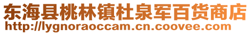 東?？h桃林鎮杜泉軍百貨商店