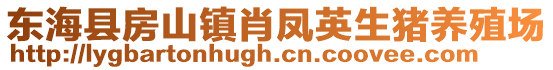 東海縣房山鎮肖鳳英生豬養殖場