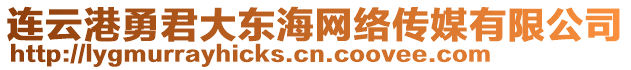 連云港勇君大東海網(wǎng)絡(luò)傳媒有限公司