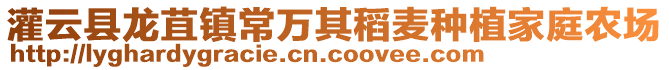 灌云縣龍苴鎮(zhèn)常萬(wàn)其稻麥種植家庭農(nóng)場(chǎng)