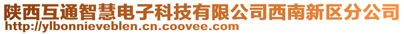 陜西互通智慧電子科技有限公司西南新區(qū)分公司