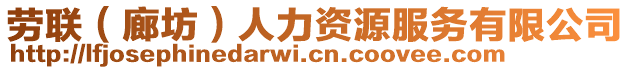 勞聯(lián)（廊坊）人力資源服務(wù)有限公司