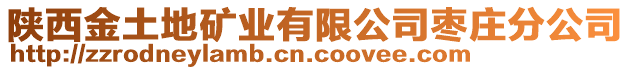 陜西金土地礦業(yè)有限公司棗莊分公司