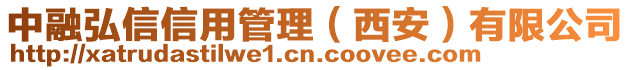 中融弘信信用管理（西安）有限公司