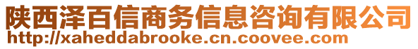 陜西澤百信商務(wù)信息咨詢(xún)有限公司