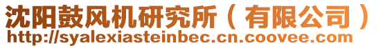 沈陽(yáng)鼓風(fēng)機(jī)研究所（有限公司）