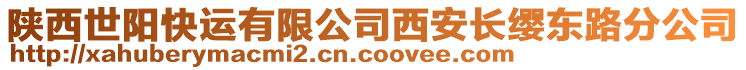 陜西世陽快運有限公司西安長纓東路分公司