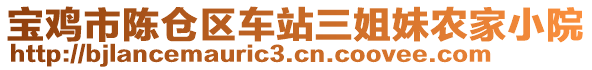 寶雞市陳倉區(qū)車站三姐妹農(nóng)家小院