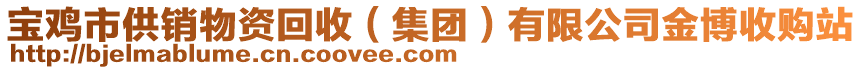 寶雞市供銷物資回收（集團）有限公司金博收購站