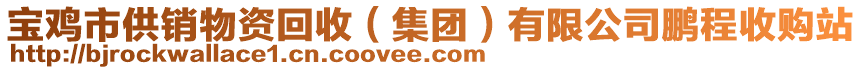 寶雞市供銷物資回收（集團）有限公司鵬程收購站