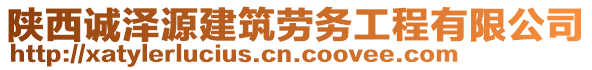 陜西誠澤源建筑勞務(wù)工程有限公司