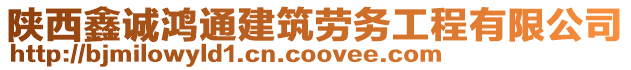 陜西鑫誠鴻通建筑勞務(wù)工程有限公司