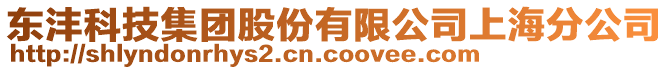 東灃科技集團(tuán)股份有限公司上海分公司