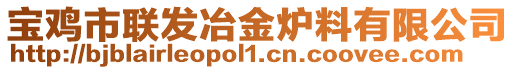 寶雞市聯(lián)發(fā)冶金爐料有限公司