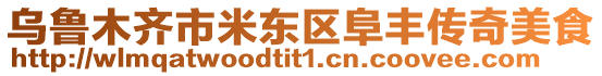 烏魯木齊市米東區(qū)阜豐傳奇美食