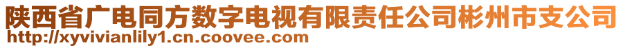 陜西省廣電同方數(shù)字電視有限責(zé)任公司彬州市支公司