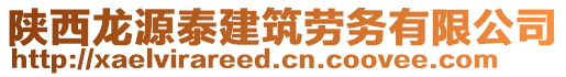 陜西龍源泰建筑勞務(wù)有限公司