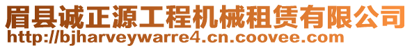 眉縣誠正源工程機械租賃有限公司