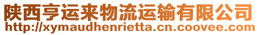 陜西亨運來物流運輸有限公司