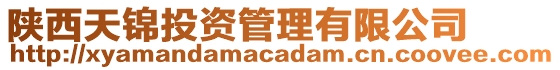 陜西天錦投資管理有限公司