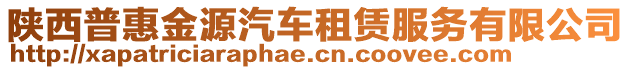 陜西普惠金源汽車租賃服務(wù)有限公司