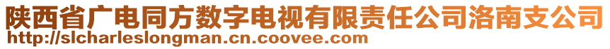 陜西省廣電同方數(shù)字電視有限責(zé)任公司洛南支公司