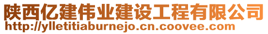 陜西億建偉業(yè)建設(shè)工程有限公司