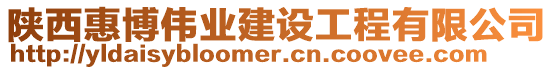 陜西惠博偉業(yè)建設工程有限公司