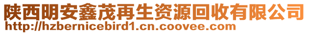 陜西明安鑫茂再生資源回收有限公司