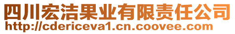 四川宏潔果業(yè)有限責任公司