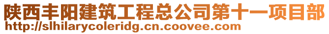 陜西豐陽建筑工程總公司第十一項目部