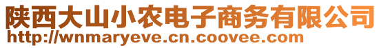 陜西大山小農(nóng)電子商務(wù)有限公司