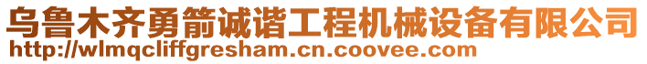 烏魯木齊勇箭誠(chéng)諧工程機(jī)械設(shè)備有限公司