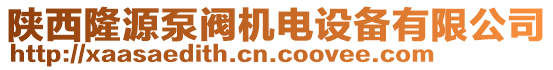 陜西隆源泵閥機電設(shè)備有限公司